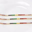 Gold Plated Rainbow AAA Cubic Zirconia Tennis Chain Necklace Choker - - Luxury Jewelry by WAAMII