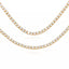 Gold Plated Rainbow AAA Cubic Zirconia Tennis Chain Necklace Choker - - Luxury Jewelry by WAAMII