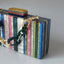 Gold Tone Marble Effect Striped Clutch - - Luxury bags by WAAMII