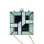 Green Patchwork Ball Clasp Clutch - - Luxury bags by WAAMII