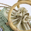 Handmade Rhinestone Crystal Embellished Mini Straw Bucket Bag-WM0313 - - Luxury bags by WAAMII