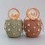 Handmade Rhinestone Crystal Embellished Mini Straw Bucket Bag-WM0313 - - Luxury bags by WAAMII