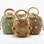 Handmade Rhinestone Crystal Embellished Mini Straw Bucket Bag-WM0313 - - Luxury bags by WAAMII
