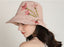 Handmade Silk Floral Embroidered Woven Straw Hat-WCM083 Accessories WAAMII   