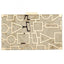 Hester Geometric Element Clutch - champagne - Luxury bags by WAAMII