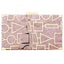 Hester Geometric Element Clutch - pink - Luxury bags by WAAMII