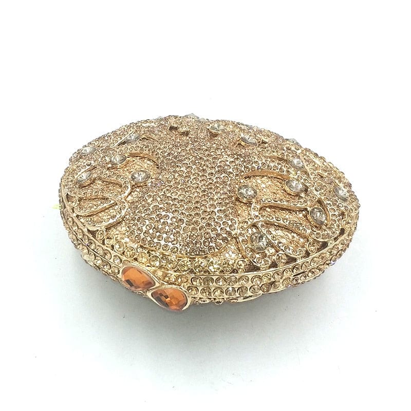 Hollow Out Diamante Octopus Crystal Clutches Purse - - Luxury bags by WAAMII