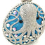 Hollow Out Diamante Octopus Crystal Clutches Purse bags WAAMII   