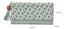 Hollow Out Vegan Leather Floral Wallet Card Holder Ladies Long Purse - - Luxury bags by WAAMII