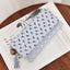 Hollow Out Vegan Leather Floral Wallet Card Holder Ladies Long Purse - - Luxury bags by WAAMII