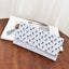 Hollow Out Vegan Leather Floral Wallet Card Holder Ladies Long Purse - Blue - Luxury bags by WAAMII