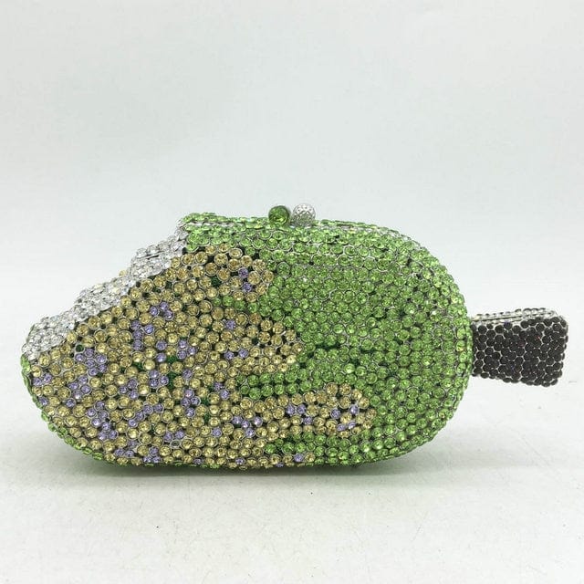 Ice-Cream Rhinestone Mini Clutch - 4 Mini Clutch - Luxury bags by WAAMII