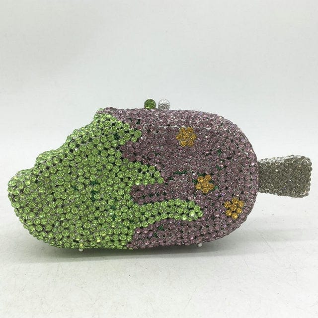 Ice-Cream Rhinestone Mini Clutch - 3 Mini Clutch - Luxury bags by WAAMII