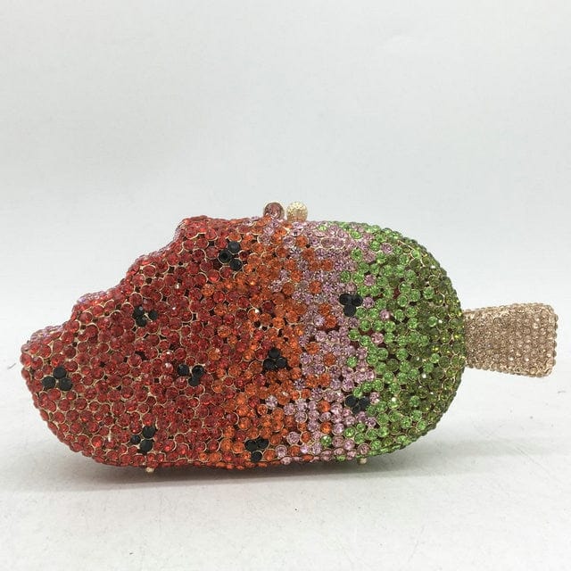 Ice-Cream Rhinestone Mini Clutch bags WAAMII 6 Mini Clutch