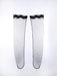 Ladies Sexy Spring Summer Socks Gauzy Lace Ankle Socks - Black - Luxury Accessories by WAAMII