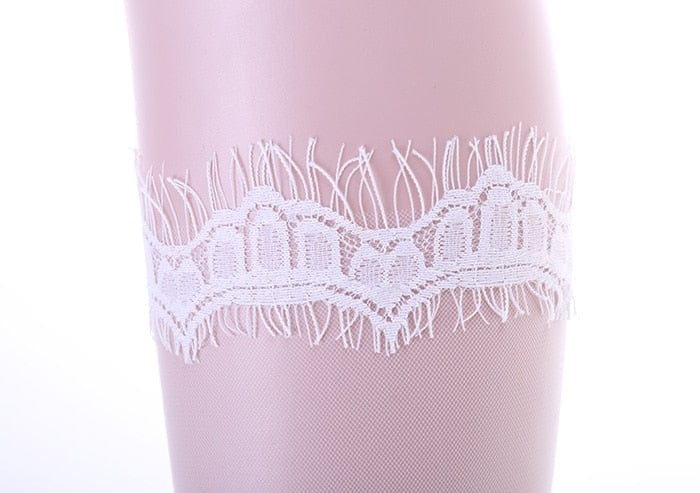 Ladies Sexy Spring Summer Socks Gauzy Lace Ankle Socks - - Luxury Accessories by WAAMII