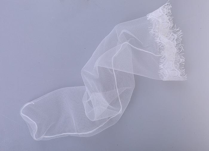Ladies Sexy Spring Summer Socks Gauzy Lace Ankle Socks - - Luxury Accessories by WAAMII