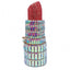 Lipstick Crystal Purse Rhinestone Clutch Evening Handbag bags WAAMII