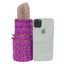 Lipstick Crystal Purse Rhinestone Clutch Evening Handbag - - Luxury bags by WAAMII