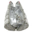 Lipstick Crystal Purse Rhinestone Clutch Evening Handbag - - Luxury bags by WAAMII