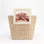 Lona Summer Pearl Straw Top Handle Beach Bag - - Luxury bags by WAAMII