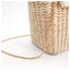 Lona Summer Pearl Straw Top Handle Beach Bag - - Luxury bags by WAAMII