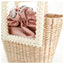 Lona Summer Pearl Straw Top Handle Beach Bag - - Luxury bags by WAAMII