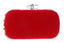 Luxury Beaded Crystal Rhinestone Evening Bag Red Clutch Bag - - Luxury bags by WAAMII