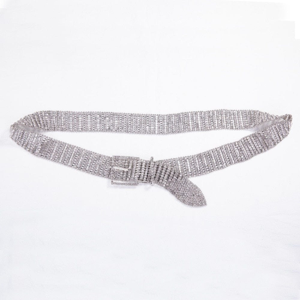 Luxury Bling Crystal CZ Diamond Belt-WMD1017 - - Luxury Accessories by WAAMII