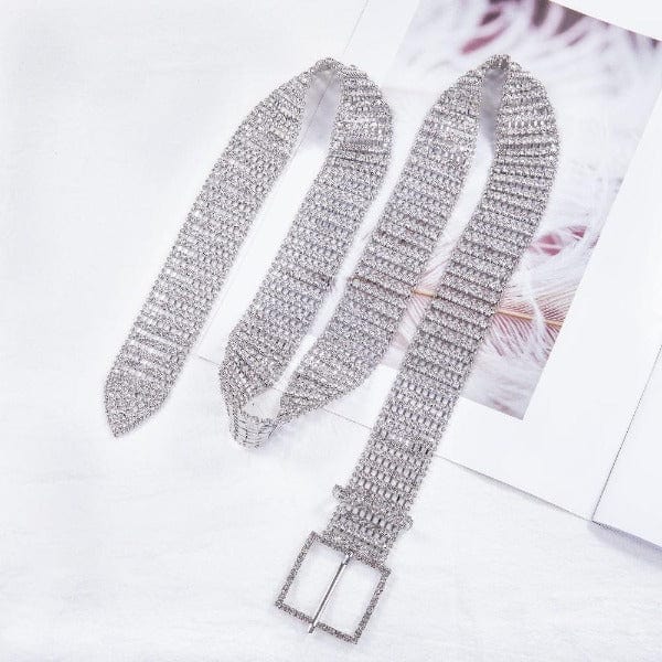 Luxury Bling Crystal CZ Diamond Belt-WMD1017 - - Luxury Accessories by WAAMII