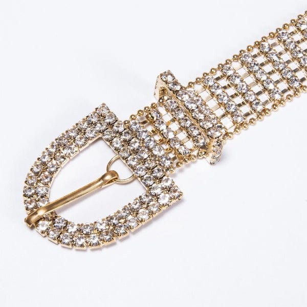 Luxury Bling Crystal CZ Diamond Belt-WMD1017 Accessories WAAMII