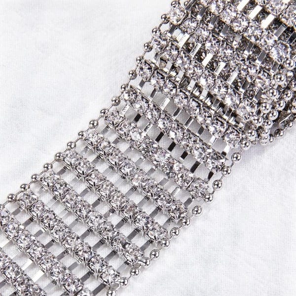 Luxury Bling Crystal CZ Diamond Belt-WMD1017 - - Luxury Accessories by WAAMII