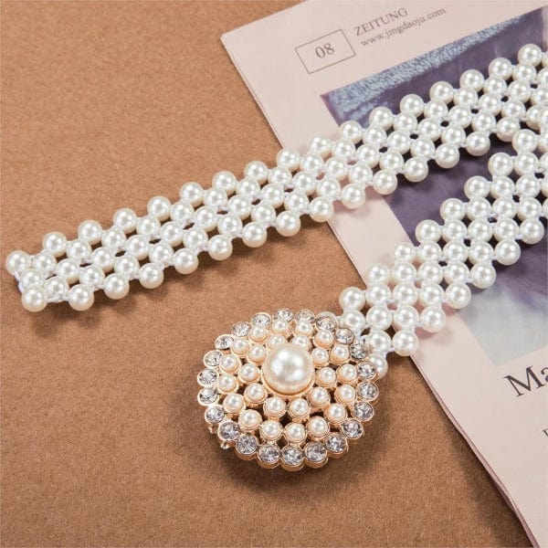 Luxury Bling Crystal CZ Diamond Belt-WMD1017 Accessories WAAMII
