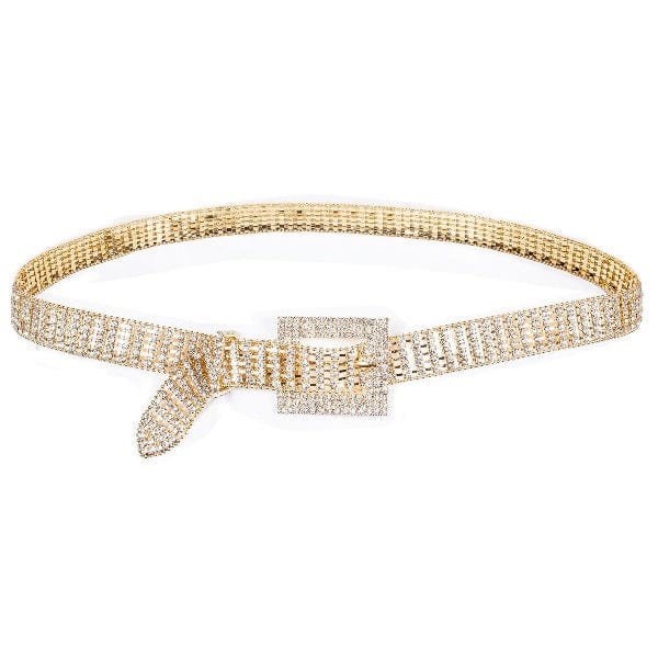 Luxury Bling Crystal CZ Diamond Belt-WMD1017 Accessories WAAMII   