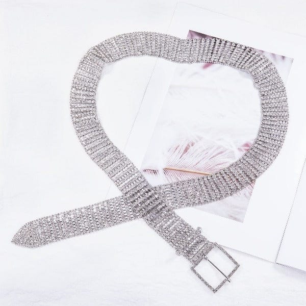 Luxury Bling Crystal CZ Diamond Belt-WMD1017 - - Luxury Accessories by WAAMII