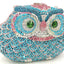 Luxury Crystal Diamond Animal Evening Bag Hollow-Out Owl Clutch bags WAAMII