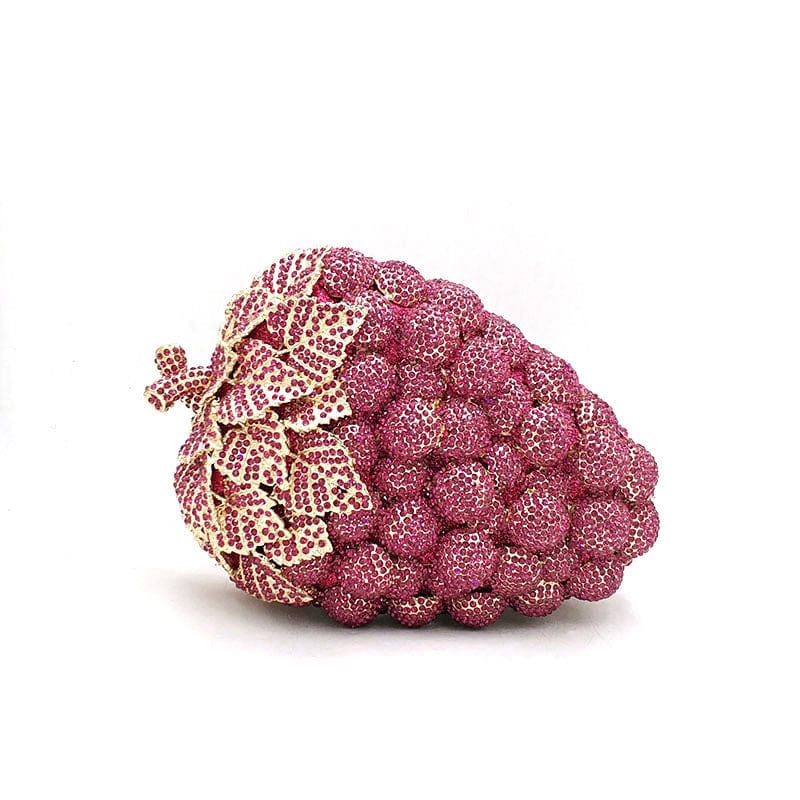 Luxury Crystal Grape Clutch - Color 4 - Luxury bags by WAAMII