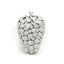 Luxury Crystal Grape Clutch - Color 2 silver - Luxury bags by WAAMII
