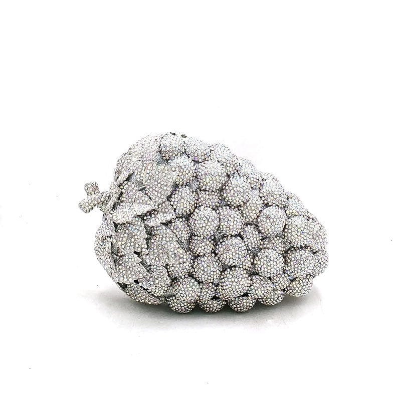Luxury Crystal Grape Clutch - - Luxury bags by WAAMII