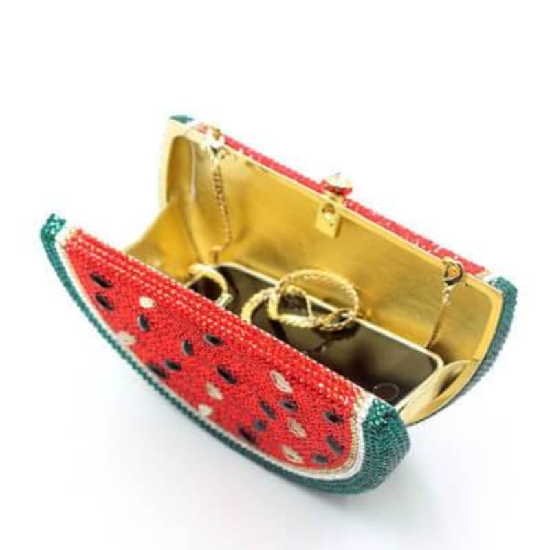 Luxury Crystal Rhinestone Watermelon Clutch - - Luxury bags by WAAMII