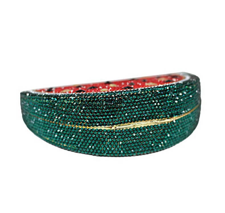 Luxury Crystal Rhinestone Watermelon Clutch - - Luxury bags by WAAMII