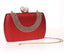 Luxury Pearl Clasp Glittery Crystal Rhinestone Clutch - - Luxury bags by WAAMII