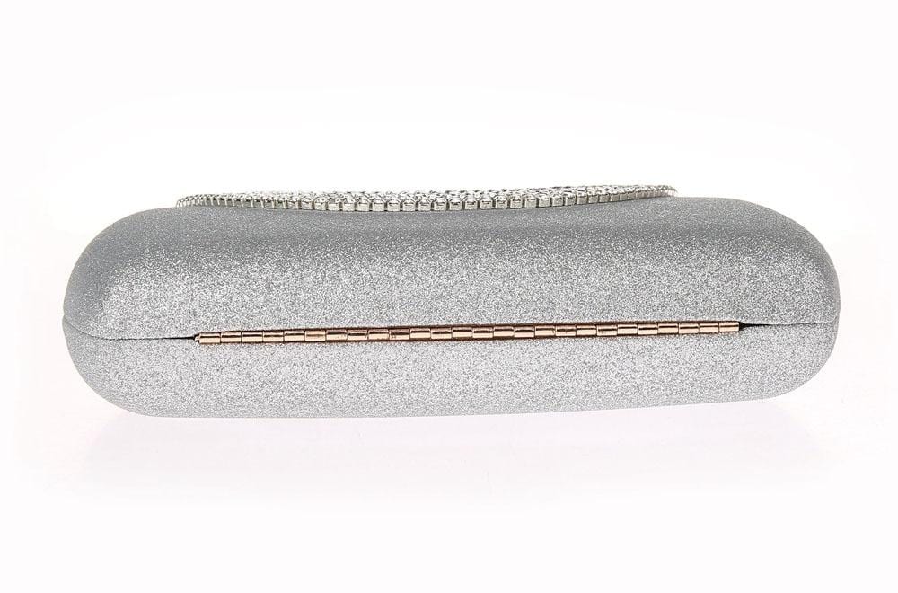Luxury Pearl Clasp Glittery Crystal Rhinestone Clutch bags WAAMII