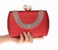 Luxury Pearl Clasp Glittery Crystal Rhinestone Clutch - - Luxury bags by WAAMII