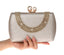 Luxury Pearl Clasp Glittery Crystal Rhinestone Clutch - - Luxury bags by WAAMII