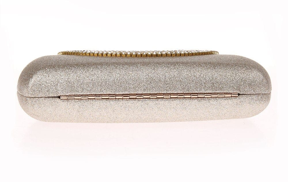 Luxury Pearl Clasp Glittery Crystal Rhinestone Clutch bags WAAMII