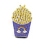 Luxury Rhinestone French Fries Evening Clutch - Color 14 blue - Luxury bags by WAAMII