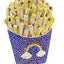 Luxury Rhinestone French Fries Evening Clutch bags WAAMII