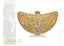 Luxury Sequined Hollow Out Crystal Moon Fashion Clutch - - Luxury bags by WAAMII
