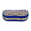Metallic Blue Diamante Clutch - - Luxury bags by WAAMII